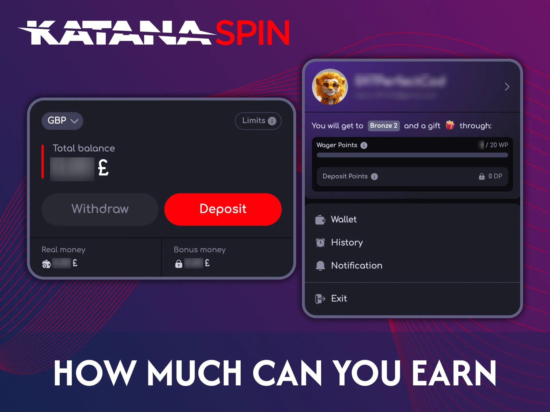 Join Katanaspin Affiliate Program and start earning money.