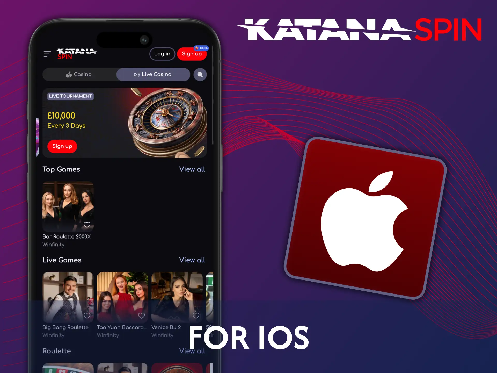 Read the instructions on how to use Katanaspin for iOS.
