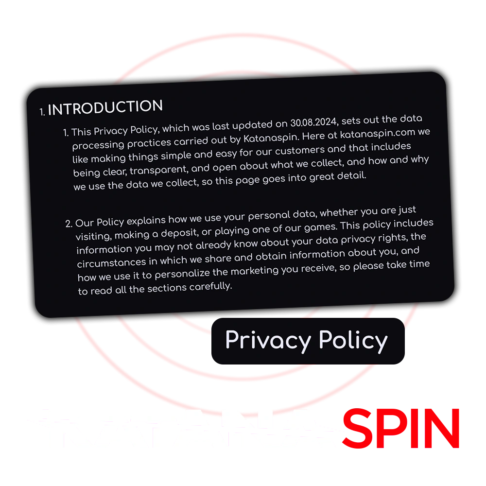 Please read Katanaspin's privacy policy carefully.