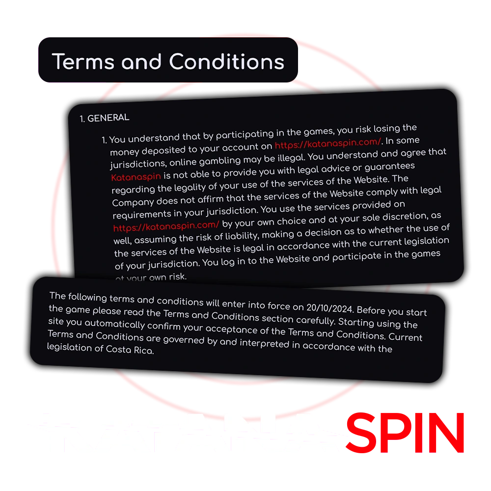 Read the Katanaspin rules before using it.
