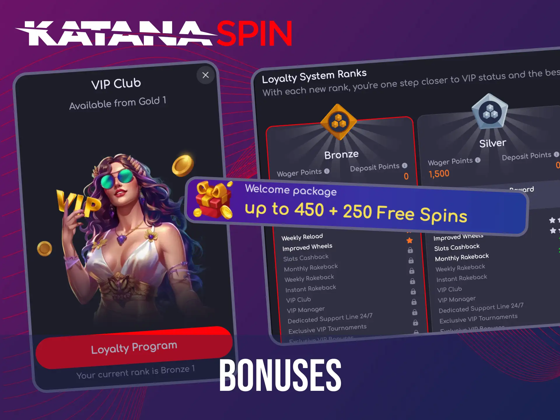 Join Katanaspin’s VIP Club for exclusive loyalty benefits and esports bonuses.